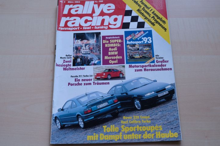 Deckblatt Rallye Racing (03/1993)